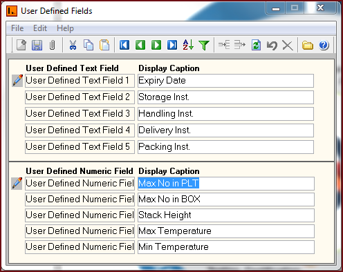 finale inventory predefined fields finale inventory predefined fields